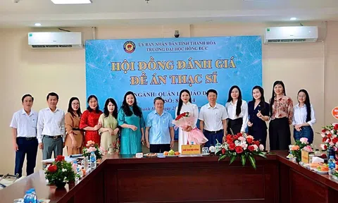 Á hậu Quách Thị Thân xuất sắc bảo vệ thành công đề án thạc sĩ: Biểu tượng của nhan sắc, trí tuệ và bản lĩnh phụ nữ Việt