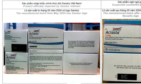 Bộ Y tế cảnh báo khẩn 3 loại thuốc nghi giả