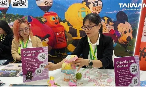 Gian hàng Đài Loan chinh phục du khách Việt bằng văn hóa và ẩm thực độc đáo tại VITM 2025