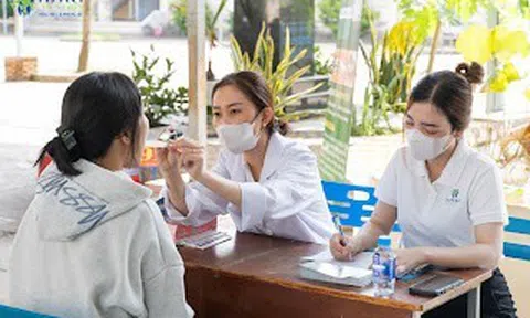 Haki Dental tổ chức thăm khám răng miệng tại trường Lý Văn Lâm